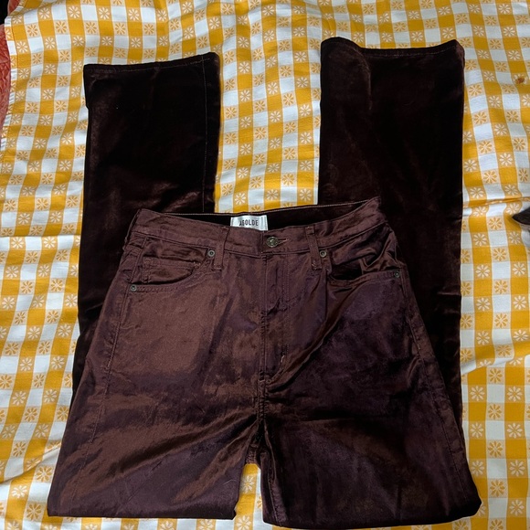 Brand new Agolde chocolate milk flared pants - Picture 2 of 3
